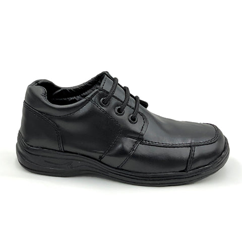 Zapato Escolar Para Niño Modelo 607 Negro